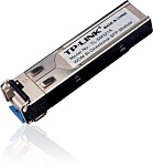 TL-SM321A TP-Link 1000Base-BX WDM двунаправленный SFP-модуль, разъём LC, TX:1550нм/RX:1310нм, одномодовый, 10км