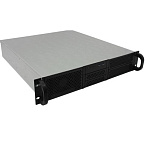 1888874 Procase Корпус 2U server case,2x5.25+5HDD,черный,без блока питания (2U,2U-Redundant),глубина 550мм,ATX 12"x9.6"