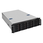 292421 Серверная платформа ExeGate Pro 3U660-HS16 <RM 19", высота 3U, глубина 660, Redundant БП 2x1000W, 16xHotSwap, USB>