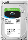 Жесткий диск SEAGATE Skyhawk HDD 3.5" SATA 1Tb, 5900 rpm, 64Mb buffer, 512e/4Kn, CMR, ST1000VX005, 1 year, (аналог ST1000VX001)