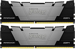 2000652 Память DDR4 2x8GB 3200MHz Kingston KF-432C16RB2K2/16 Fury Renegade Black RTL Gaming PC4-25600 CL16 DIMM 288-pin 1.35В kit single rank с радиатором Ret