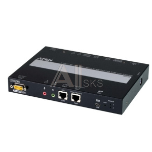 1997057 Удлинитель, VGA KVM USB/PS2, управление по IP, Rackmount/Desktop, 10/100 Base-T, с KVM-шнурами PS2 1х1.2м.;USB 1x1.2м., TCP/IP, (Virtual Media;WIN98SE