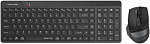 1971898 Клавиатура + мышь A4Tech Fstyler FG2400 Air клав:черный мышь:черный USB беспроводная slim (FG2400 AIR BLACK)