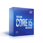 1000570127 Боксовый процессор CPU LGA1200 Intel Core i5-10600KF (Comet Lake, 6C/12T, 4.1/4.8GHz, 12MB, 125/182W) BOX