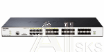 D-Link DGS-3120-24SC/B1AEI, PROJ L2+ Managed Switch with 16 100/1000Base-X SFP ports and 8 100/1000Base-T/SFP combo-ports and 2 10GBase-CX4 ports.16K
