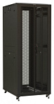 1779033 Шкаф серверный Hyperline (TTR-4281-DD-RAL9005) напольный 42U 800x1000мм пер.дв.перфор. задн.дв.перфор. 2 бок.пан. 800кг черный 2055мм IP20 сталь