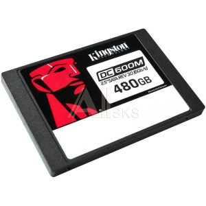 1997487 SSD KINGSTON DC600M, 480GB, 2.5" 7mm, SATA3, 3D TLC, SEDC600M/480G