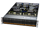 AS -2125HS-TNR. Сервер SUPERMICRO Hyper A+ Server 2U 2125HS-TNR 2xGenoa 9534/4x32Gb/1xPM9A3 960GB NVMe(24SFF)/2-port 10GBase-T/2x1600W(2nd config)