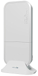 RBwAPG-5HacD2HnD MikroTik wAP ac with 4 cores x 710MHz CPU, 128MB RAM, 2x Gbit LAN, built-in 2.4Ghz 802.11b/g/n Dual Chain wireless, built-in 5GHz 802.11an/ac Dual Cha