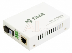 SNR-CVT-100A-V2 (Rev.M) SNR Медиаконвертер 10/100-Base-T / 100Base-FX, Tx/Rx: 1310/1550нм, V2 (Rev.M)