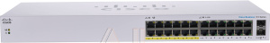 1000619949 Коммутатор CISCO CBS110 Unmanaged 24-port GE, Partial PoE, 2x1G SFP Shared