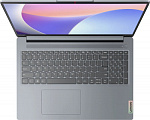 1981278 Ноутбук Lenovo IdeaPad Slim 3 15IAN8 Core i3 N305 8Gb SSD256Gb Intel UHD Graphics 15.6" TN FHD (1920x1080) noOS grey WiFi BT Cam (82XB0033PS)