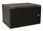 Шкаф коммутационный WRline (WR-TW-0945-SR-RAL9004) настенный 9U 600x450мм пер.дв.металл 2 бок.пан. направл.под винты 60кг черный 350мм 500мм IP20 стал Шкаф коммутационный WRline (WR-TW-0945-SR-RAL9004) настенный 9U 600x450мм пер.дв.металл 2 бок.пан. направл.под винты 60кг черный 350мм 500мм IP20 стал