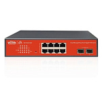 WI-PCES310GF настраиваемый PoE 120Вт, порты 8 PoE GE + 2 SFP, Easy Smart