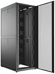 Шкаф серверный C3 Solutions (C3.RF4202) напольный 42U 600x1200мм пер.дв.перфор. 2 бок.пан. задн.дв.перфор.2-хст. 1500кг черный 1200мм 150кг 1982мм ста