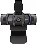 1387483 Камера Web Logitech HD Pro Webcam C920S черный 3Mpix (1920x1080) USB2.0 с микрофоном для ноутбука