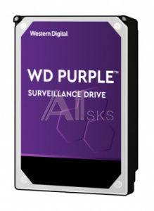 1194230 Жесткий диск WD Original SATA-III 14Tb WD140PURZ Surveillance Purple (7200rpm) 512Mb 3.5"