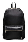 1033191 Рюкзак для ноутбука 14" Hama Mission черный/золотистый полиэстер (00101588)