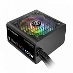 482447 Блок питания Thermaltake ATX 600W Smart RGB 600 80+ (20+4pin) APFC 120mm fan color LED 6xSATA RTL