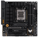 Материнская плата ASUS TUF GAMING B650M-PLUS WIFI, AM5, B650, 4*DDR5, 4*SATA, 2*M.2, 3*USB 3.2, 4*USB 2.0, Type-C, 3*PCIx16, 1*PCIx1, DP+HDMI, mATX; 9