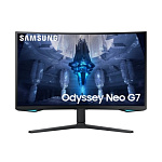 11006856 LCD Samsung 31.5" S32BG752NI Odyssey Neo G7 черный {VA 3840x2160 165Hz 1ms 178/178 350cd 3300:1 10bit 2xHDMI2.1 Displayport1.4 2xUSB3.0 FreeSync(Prem