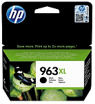 3JA30AE Cartridge HP 963XL для OfficeJet 9010/9020, черный (2 000 стр.)