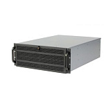 1160913 Procase EB410L-B-0 черный {4U глубина 650мм, внешн 3x5.25, внутр 10xHDD, MB 12"x13", без Б/П PS2}