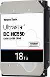 1897056 Жесткий диск WD SAS 3.0 18Tb 0F38353 WUH721818AL5204 Server Ultrastar DC HC550 512E (7200rpm) 512Mb 3.5"