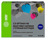 1553365 Картридж струйный Cactus CS-EPT04A140 T04A1 черный (230мл) для Epson WorkForce Pro WF-C8190, WF-C8690
