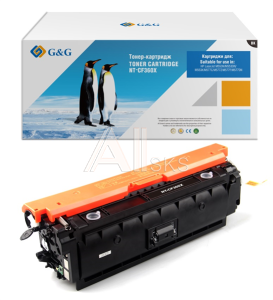 GG-CF360X Cartridge G&G 508X для HP CLJ M552/M553/M577, with chip (12 500стр.), черный (замена CF360X)