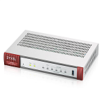 VPN50-RU0101F Межсетевой экран и Wi-Fi контроллер Zyxel ZyWALL VPN50, 1xWAN GE (RJ-45 и SFP), 4xLAN/DMZ GE, USB3.0, AP Controller (8/40), с подписками на 1 год (CF,
