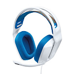 7000005504 Гарнитура/ Logitech Headset G335 Wired White Gaming -3.5 мм