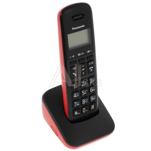 1884517 Panasonic KX-TGB610RUR (красный) {Беспроводной DECT,40 мелодий,телефонный справочник 120 зап.
