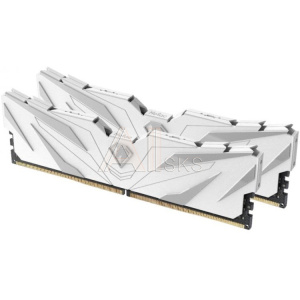1918691 Netac Shadow II 16GB (8GBx2) DDR5-4800 (PC5-38400) C40 White 40-40-40-77 1.1V Dual DIMM Kit