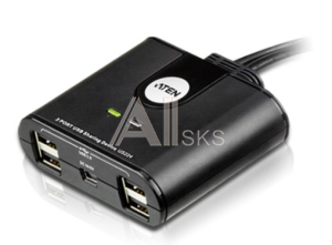 US224-AT ATEN 2 x 4 USB 2.0 Peripheral Sharing Switch