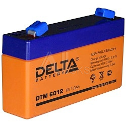 1457141 Delta DTM 6012 (1.2 А\ч, 6В) свинцово- кислотный аккумулятор