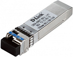 D-Link 436XT-BXU/20KM/B2A PROJ WDM трансивер SFP+ с 1 портом 10GBase-BX-U (Tx:1270 нм, Rx:1330 нм) для одномодового оптического кабеля (до 20 км, разъ