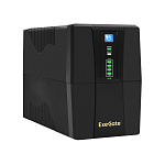 285472 ИБП ExeGate Power Back BNB-850.LED.AVR.4C13.RJ.USB <850VA/480W, LED, AVR,4*C13, RJ45/11, USB, Black>