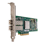 QLE2562-CK Qlogic QLE2562 8Gb Dual Port FC HBA, x8 PCIe, SR LC multi-mode optic