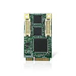 Модуль MEC-LAN-M102-30, Mini PCI-e, 2 х 10/100/1000(R45), 2 х Intel I210-IТ, кабель 30 cм, -40....+85°C