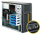 857807 Корпус SuperMicro CSE-731D-300B Mini-Tower 300W черный
