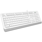 1900542 Клавиатура A4Tech Fstyler FK10, белый/серый, USB