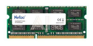 NTBSD3N16SP-04 Netac Basic SODIMM 4GB DDR3L-1600 (PC3-12800) C11 11-11-11-28 1.35V Memory module
