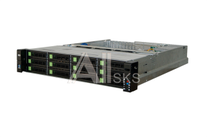 6212.001.10 Сервер Rikor 2U Server RP6212 noCPU(2)2nd GenScalable noHS PROP(6+2)/TDP 205W/no DIMM(24)/HDD(12)LFF+HDD(2)SFF/2x1Gbe/6xHHHL/1xM.2 NVMe,1xM.2 SATA/2x1200W/