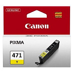 330025 Картридж струйный Canon CLI-471Y 0403C001 желтый для Canon Pixma MG5740/MG6840/MG7740