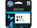 3YL80AE Cartridge HP 912 для OfficeJet Pro 901x/902x, черный (300 стр.)