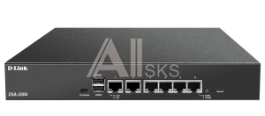DSA-2006/A1A Маршрутизатор D-LINK Service Router, 6x1000Base-T configurable, 2xUSB ports, 3G/LTE support