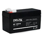 1345862 Delta DT 12012 (1.2 А\ч, 12В) свинцово- кислотный аккумулятор