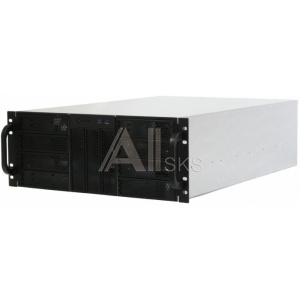 1888967 Procase Корпус 4U server case,11x5.25+0HDD,черный,без блока питания,глубина 550мм,MB CEB 12"x10,5", панель вентиляторов 3*120x25 PWM [RE411-D11H0-FC-5