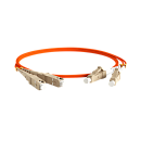 Кабельная сборка Hyperline FC-D2-50-LC/PR-SC/PR-H-2M-LSZH-OR Кабель патч-корд волоконно-оптический Hyperline FC-50-LC-SC-PC-2M duplex,LSZH,2 м